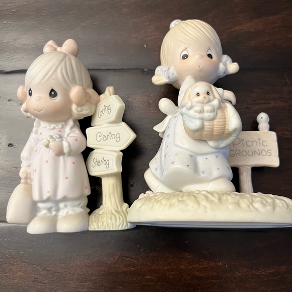 Precious Moments- Loving, Caring & Sharing and July - Picture 1 of 3